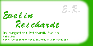 evelin reichardt business card